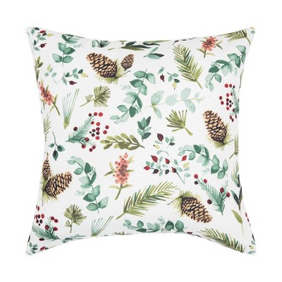 C&F Home 18" x 18" Jovie Pinecone Lodge Throw Pillow