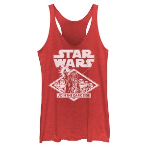 Womens Star Wars Join Darth Vader and Stormtroopers Racerback Tank - 1 of 4