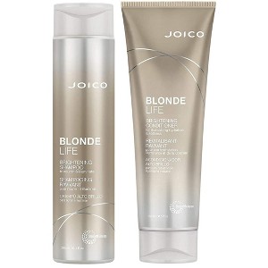 Joico Blonde Life Brightening Shampoo (10.1 oz) &  Blonde Life Brightening Conditioner (8.5 oz) | Blonde Hair | Add Softness & Smoothness DUO SET - 1 of 3