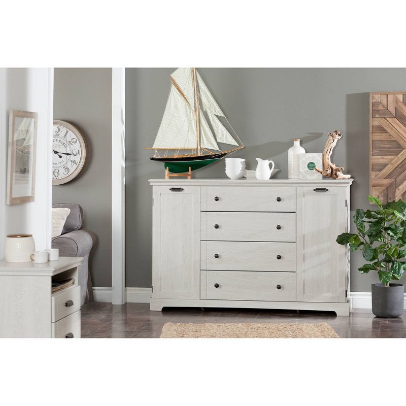 Lilac 4 Drawer Dresser with Doors - South Shore, 5 of 13