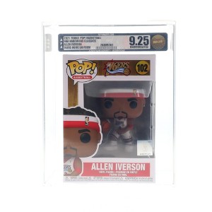 Funko Philadelphia 76ers NBA Funko POP Vinyl Figure | Allen Iverson | Rated AFA 9.25 - 1 of 4