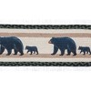 Earth Rugs Farmhouse Oval Stair Tread – Mama & Baby Bear Woodland Design 27"x8.25" - 2 of 2