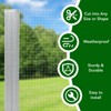 23-Gauge Hardware Cloth, 1/4 Inch Wire Fence, Chicken Wire Fence, Hot-Dip Galvanized Welded Cage Wire Mesh Roll, 48'' x 50 Ft Metal Mesh Wire - 4 of 4