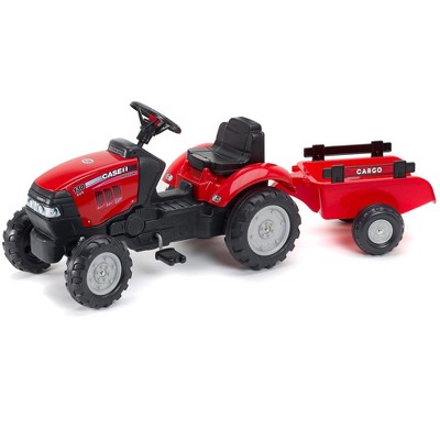 Case IH MXU115 Pedal Rider with Trailer