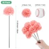 Unique Bargains Artificial Chrysanthemum Ball Flowers Silk Bouquets Real Touch 11 Inch 30 Pcs - 3 of 4