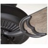 Luminance Kathy Ireland Home Designer 52" Ceiling Fan 5 Reversible Blades Graphite - 4 of 4