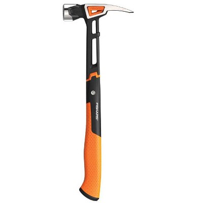 Fiskars Isocore 22 Oz Milled Face Framing Hammer Steel Handle : Target