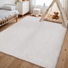 Modern Fluffy Area Rugs for Bedroom Living Room, Plush Soft Thick Fuzzy Shaggy Carpet for Kids Nursery Dorm - 4 of 4