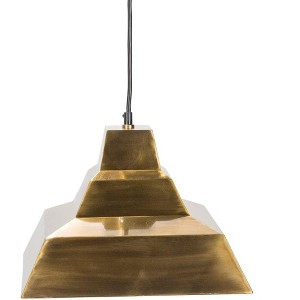 Mark & Day Teutopolis 9"H x 12"W x 12"D Modern Metallic - Brass Ceiling Lights - 1 of 3