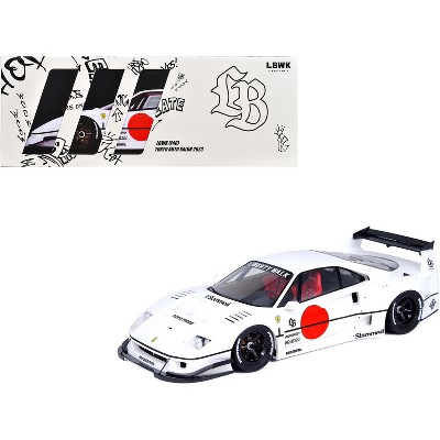 LBWK (Liberty Walk) F40 White with Graphics 