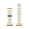 Ninola Design Watercolor Gingham Salad Green 38mm/40mm Rose Gold Apple Watch Band - Society6 - 3 of 3