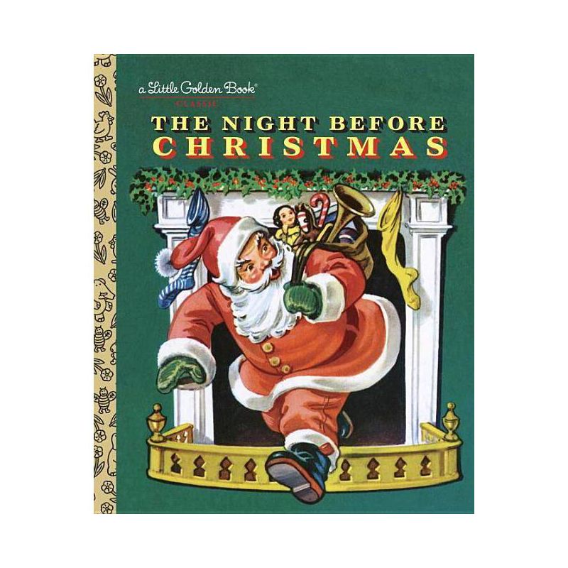 The Night Before Christmas - (Little Golden Book) by Clement C Moore (Hardcover), 1 of 2