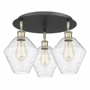Cindyrella - 3 Light Flush Mount In Industrial Style-11 Inches Tall and 19.75 Inches Wide - 1 of 1