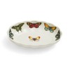 Portmeirion Botanic Garden Harmony Accents Oval Fluted Dish, 6-Inch Porcelain Serving Dish with Butterfly Accents, Dishwasher & Microwave Safe - 2 of 4