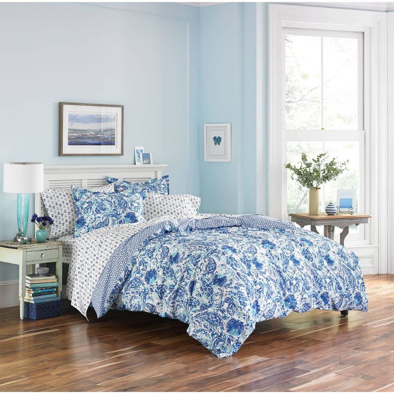 Blue Brooke Comforter Set - POPPY & FRITZ&#174;, 2 of 8