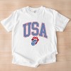 Simply Sage Market USA Patriotic Lips Garment Dyed Tee - 3 of 4