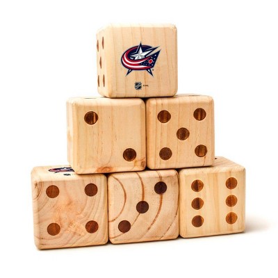 NHL Columbus Blue Jackets Yard Dice