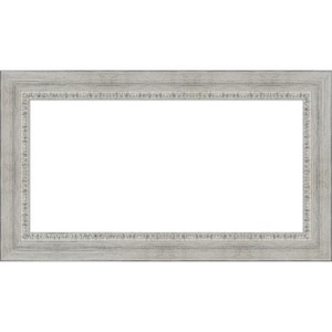 Amanti Art Rustic White Wash Framed Dry Erase Magnetic Board - 1 of 4