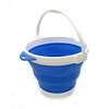 SAMMART 10L (2.64Gallon) Collapsible Fishing Bucket with Locking Lid - 4 of 4