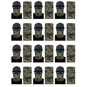 12 Pack Multifunctional Neck Gaiters for Dust Sun Wind and Cold Protection - 1 of 4