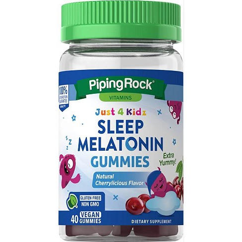 Kids Sleep Melatonin Gummies (Natural Cherry), 90 Vegan Gummies