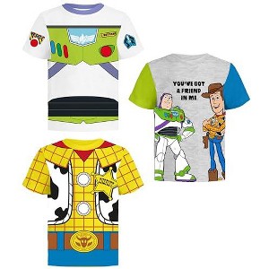 Disney Toy Story Pixar T-Shirt (Sets) Woody Buzz Lightyear Jessie Rex Hamm MrPotato Forky Slinky Dog Toddler/Birthday Kids Clothes - 1 of 4