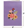 Paper Love 3D Pop-Up Greeting Card, with Envelope and Note Tag - 2 of 4