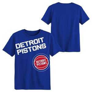 NBA Detroit Pistons Kids' Short Sleeve T-Shirt - 1 of 3