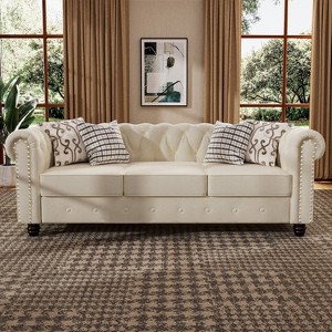 Velvet  for Living Room Furniture Sets-Morden Fort - 1 of 4