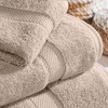 Egyptian Cotton Ultra Plush Quick Dry Towel and Washcloth Set by Blue Nile Mills - 3 of 4