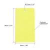 Unique Bargains Blank Waterproof Outdoor Eyelet Hole Plastic Shipping Tags 100 Pcs - 3 of 4