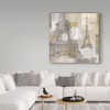 Trademark Fine Art -Lisa Audit 'Eiffel Tower III' Canvas Art - 3 of 3