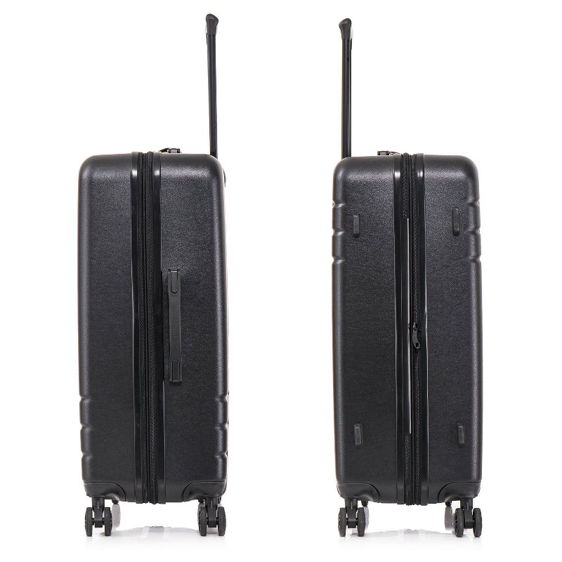 DUKAP Zahav Lightweight Hardside Spinner 3pc Luggage Set - Black, 6 of 16