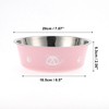 Unique Bargains Non-Skid Extra Large Dog Bowl 1 Pc - 2 of 4