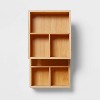 10" x 6" x 5" Hinged Bamboo Countertop Organizer - Brightroom™ - image 3 of 4