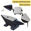 Single Horn Anvil, Cast Iron Anvil Blacksmith Withstands Heavy Blows, Jewelers Metalsmith Tools and Equipment - 2 of 4