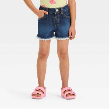 Toddler Girls' Lace Cut-Off Jean Shorts - Cat & Jack™