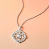 Ross-Simons 0.20 ct. t.w. Diamond Compass Pendant Necklace in Sterling Silver Size 18 - 4 of 4
