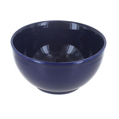 Blue Rose Polish Pottery Cobalt Dessert Bowl