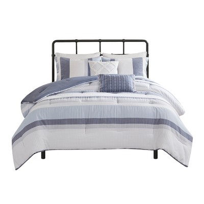 Gracie Mills Mcdaniel 5-Piece Jacquard Comforter Set