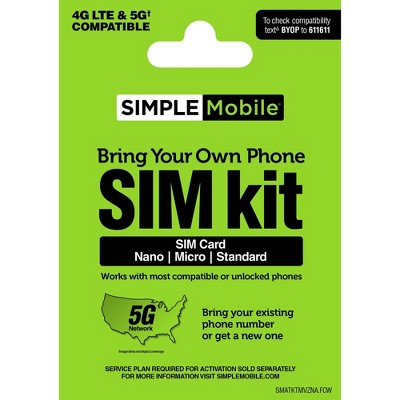 Simple Mobile Dual Mini SIM Kit