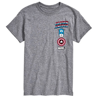 Marvel Studios The Marvels Captain Marvel And Star Symbol T-Shirt