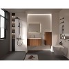 NicBex Chic Striped Wall Mounted Bathroom Cabinet,Floating Storage Cabinet with 3 Shelves,Elegant Cabinet for Bathroom,Bedroom&Living Room - 4 of 4