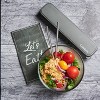 Cuisipro 8 Piece Travel Personal Cutlery Set, Gray - 4 of 4