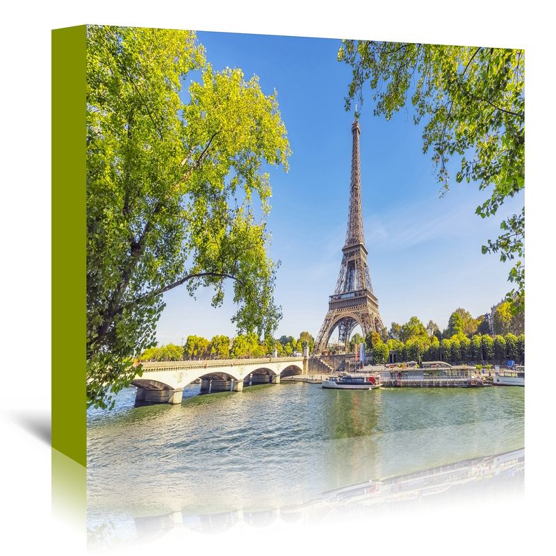 Americanflat Modern Wall Art Room Decor - Paris In Summer by Manjik Pictures, 1 of 7