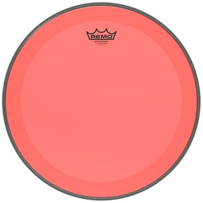 Remo Powerstroke P3 Colortone Red Bass Drum Head 16 in.