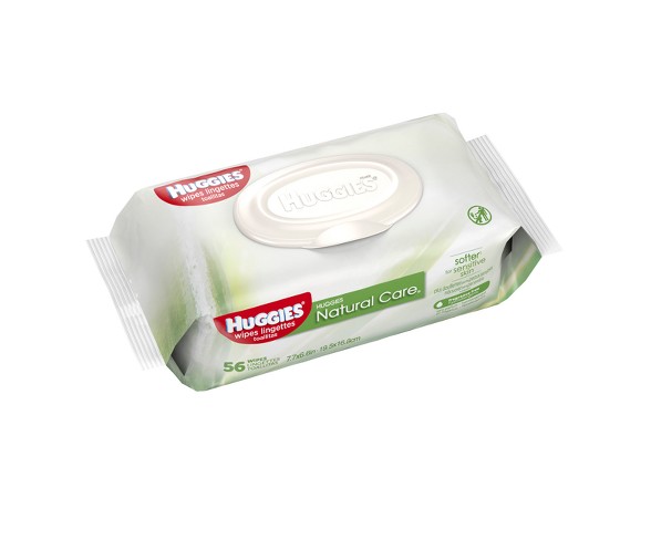 Huggies Natural Care Baby Wipes - 56ct