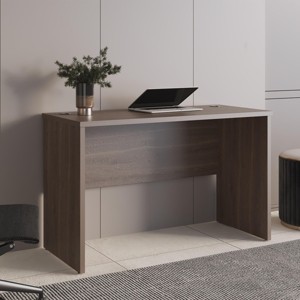 INFURNIC Desks Writing Desk Compact Minimalist Design with Ample Workspace for Modern Interiors, Grey, 20.9"*47.2"*29.5" - 1 of 4
