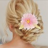 Unique Bargains Flowers Pattern Hair Clip 3.54" 1 Pc - 2 of 4