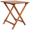 vidaXL 3 Piece Folding Bistro Set Solid Acacia Wood - 4 of 4